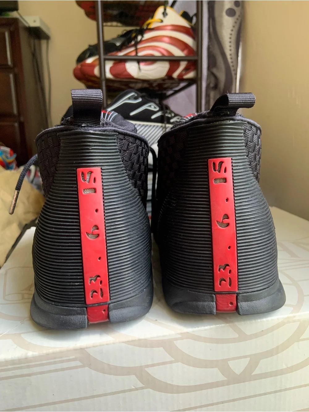 2017 Air Jordan 15 Stealth Men's Black and Silver Low-Top Sneakers